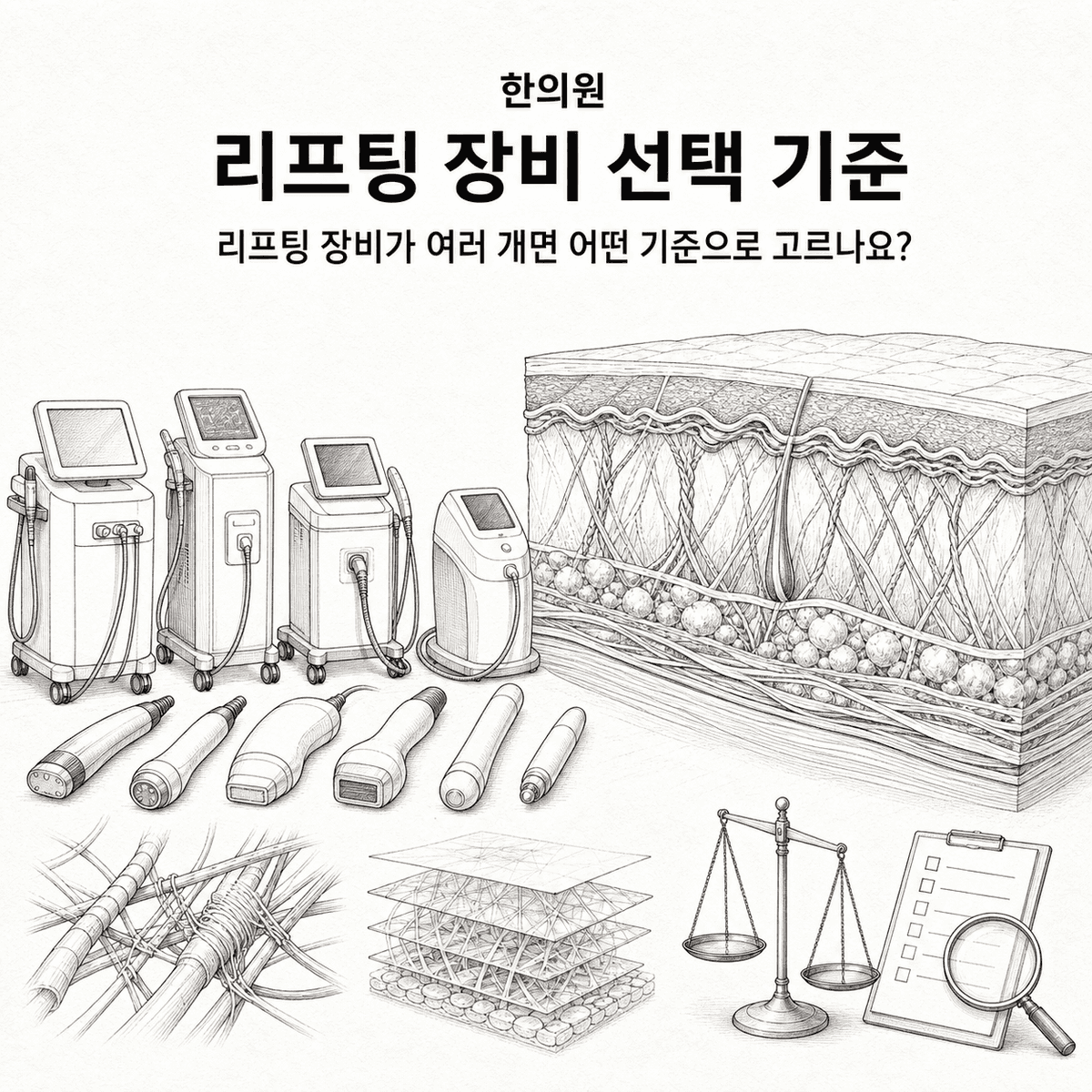 광주 한의원 리프팅 장비 선택 기준 핵심 정보 이미지