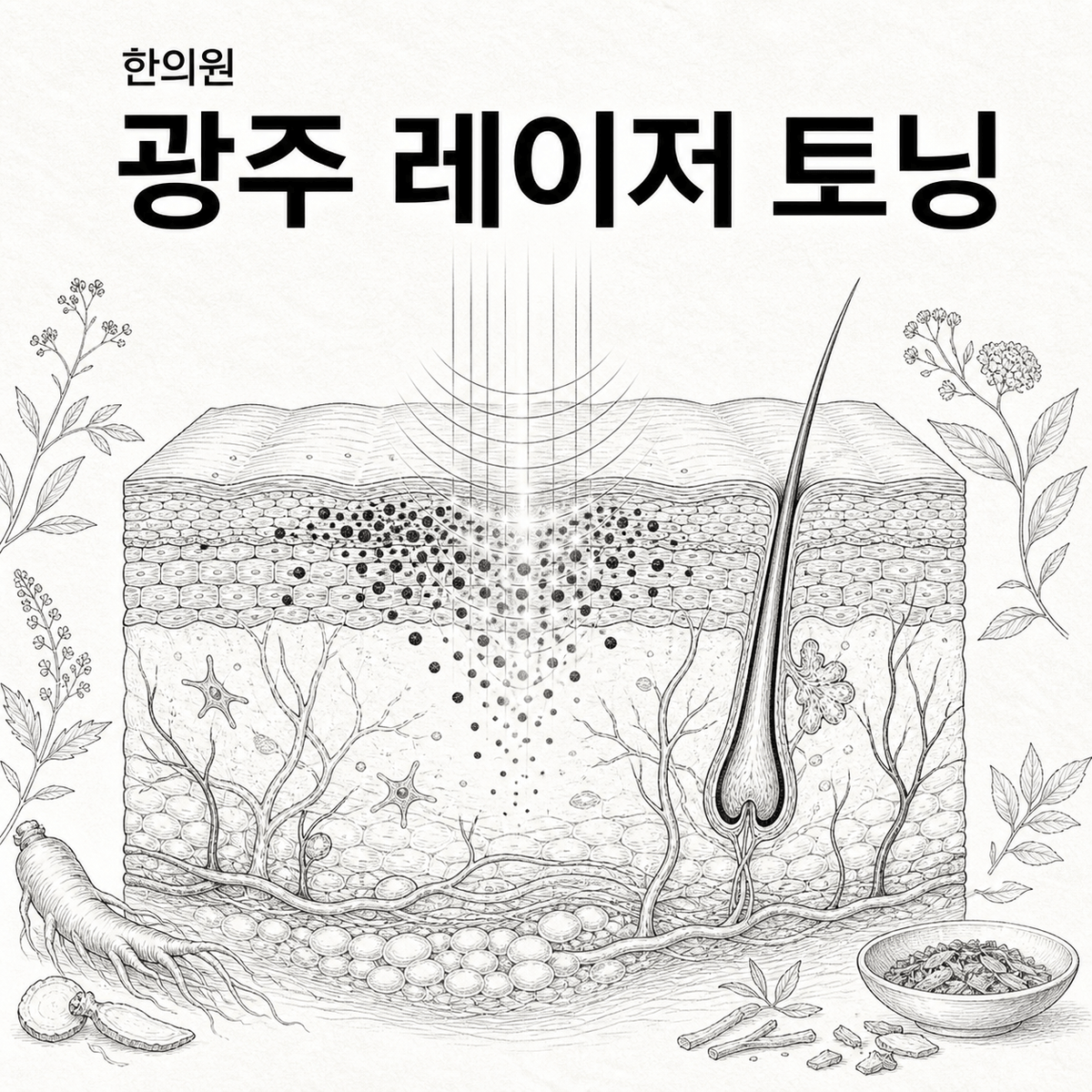 광주 한의원 레이저 토닝 핵심 정보 이미지